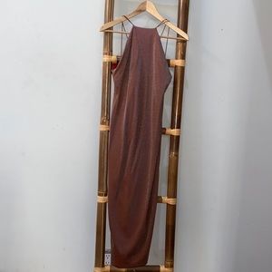 Alix Nyc Shiloh Dress in copper
